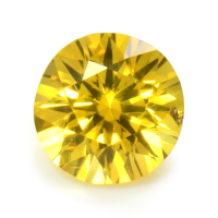 0.46 Ct. Orangish Yellow Sapphire from Ceylon (Sri Lanka) Video