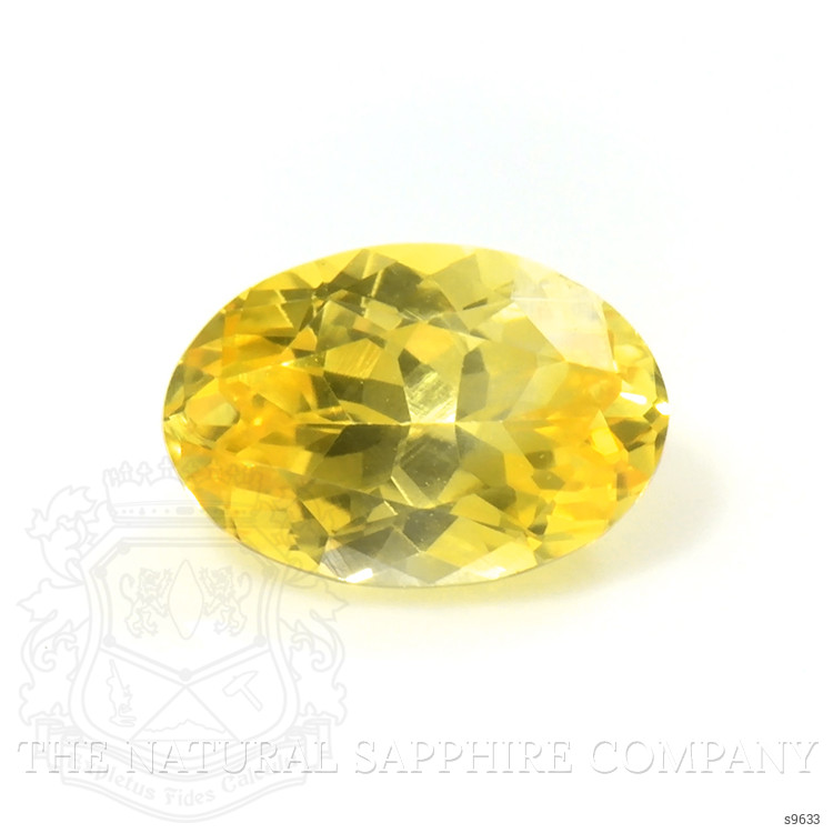 0.55 Ct. Yellow Sapphire from Ceylon (Sri Lanka)