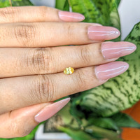 0.55 Ct. Yellow Sapphire from Ceylon (Sri Lanka) Life Style