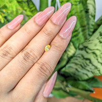 0.55 Ct. Yellow Sapphire from Ceylon (Sri Lanka) Life Style