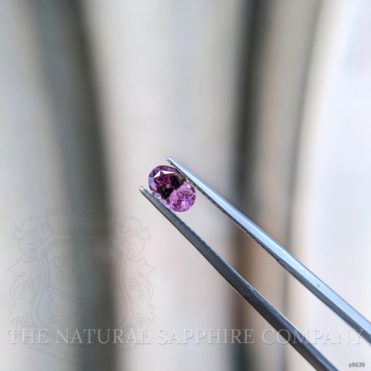 0.79 Ct. Pinkish Purple Sapphire from Ceylon (Sri Lanka)
