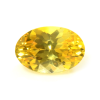 0.59 Ct. Orangish Yellow Sapphire from Ceylon (Sri Lanka) Video