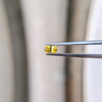 0.59 Ct. Orangish Yellow Sapphire from Ceylon (Sri Lanka) Life Style