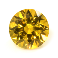0.42 Ct. Orangish Yellow Sapphire from Ceylon (Sri Lanka) Video