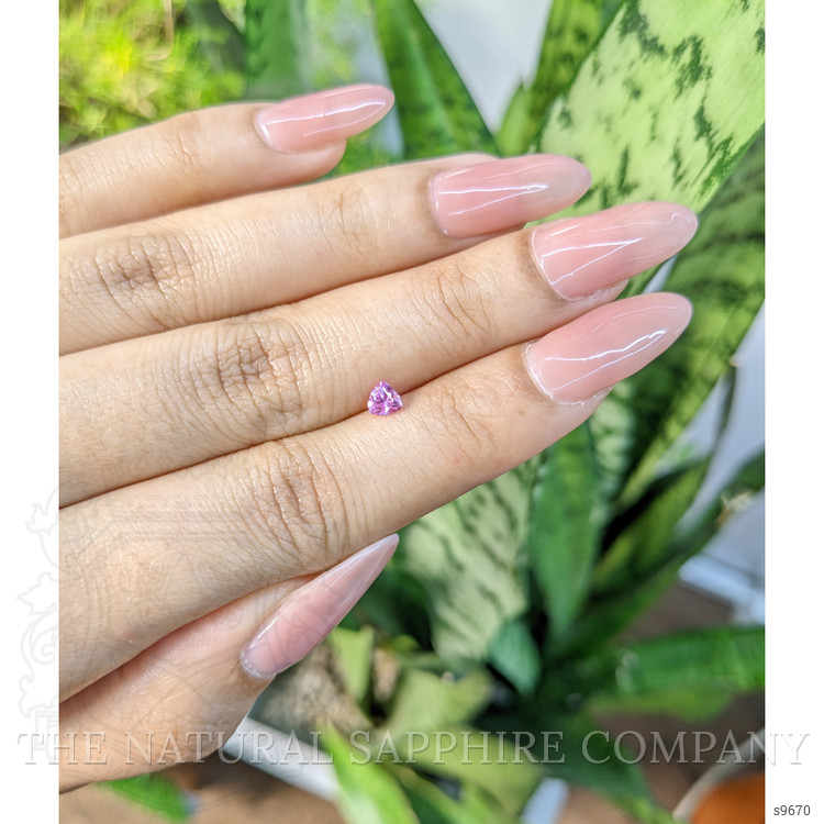 0.30 Ct. Pink Sapphire from Ceylon (Sri Lanka)