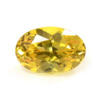 0.63 Ct. Orangish Yellow Sapphire from Ceylon (Sri Lanka) Video