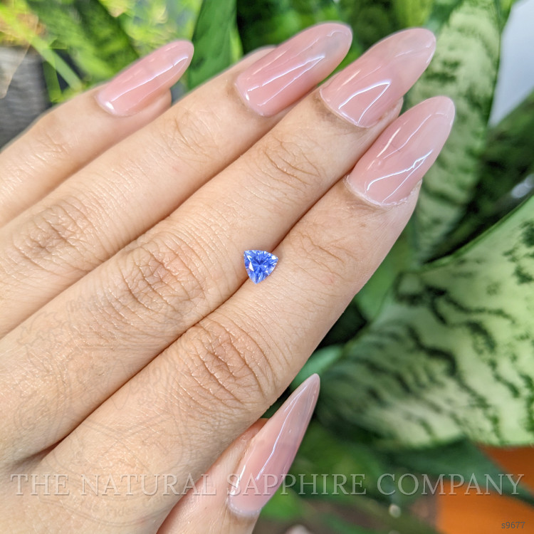 0.48 Ct. Blue Sapphire from Ceylon (Sri Lanka)