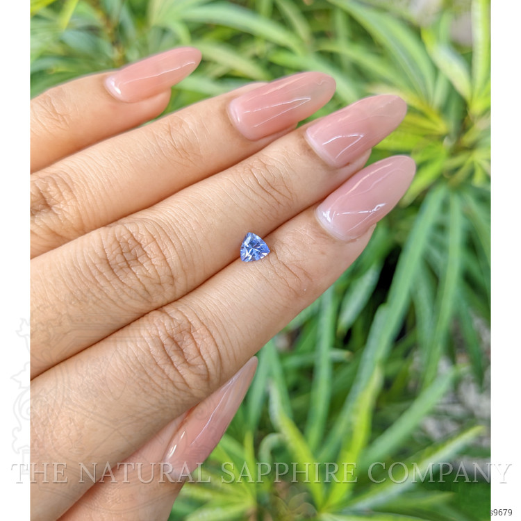 0.48 Ct. Blue Sapphire from Ceylon (Sri Lanka)