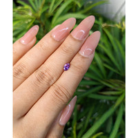 0.43 Ct. Pinkish Purple Sapphire from Ceylon (Sri Lanka) Life Style