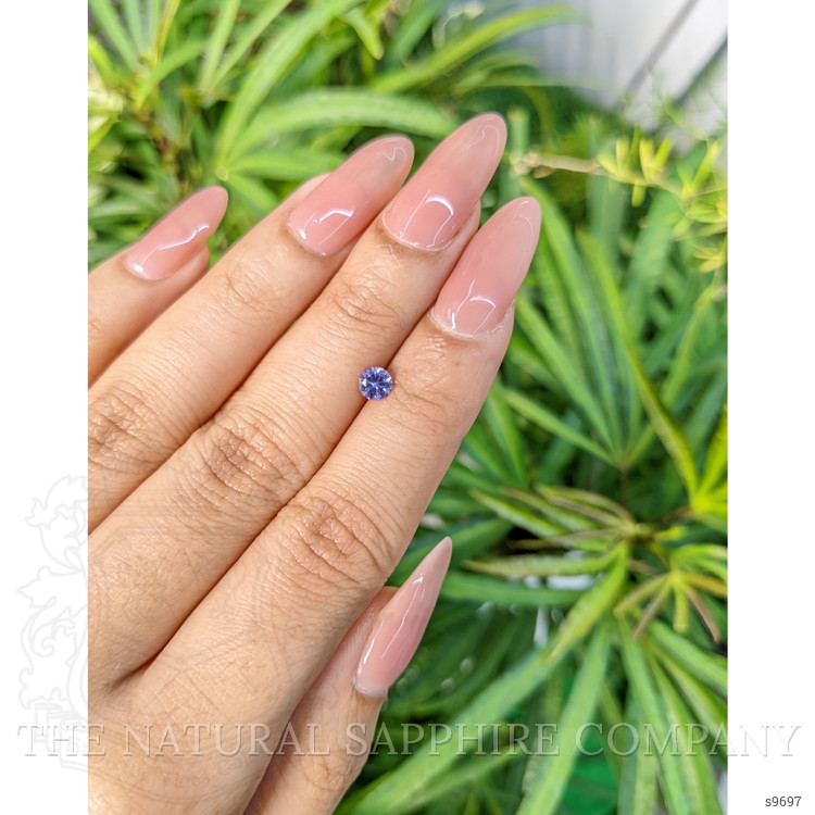0.40 Ct. Purple Sapphire from Ceylon (Sri Lanka)