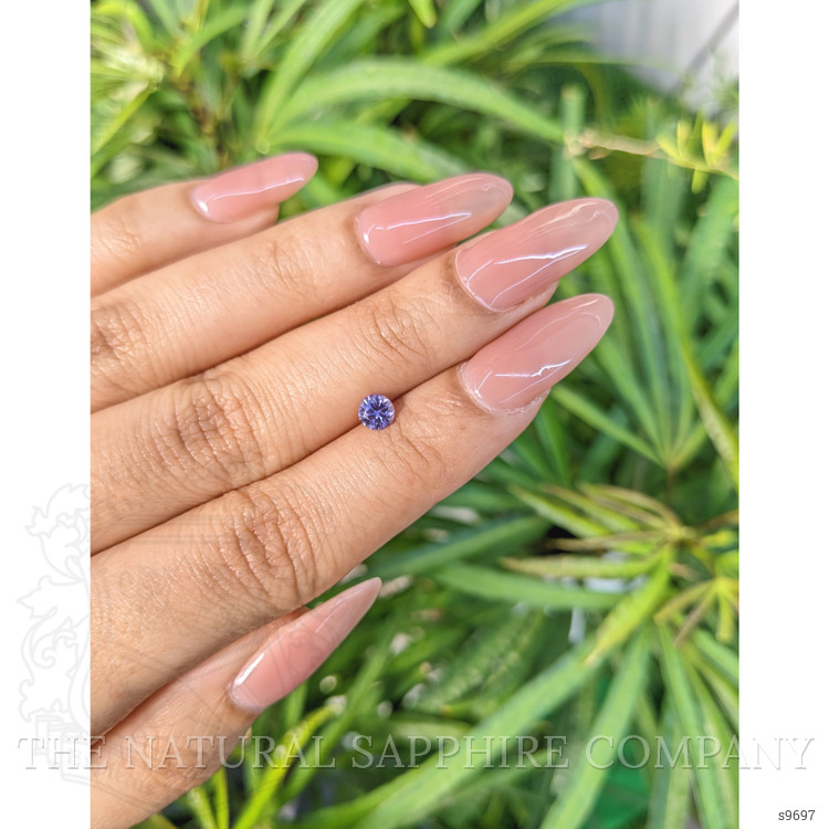 0.40 Ct. Purple Sapphire from Ceylon (Sri Lanka)