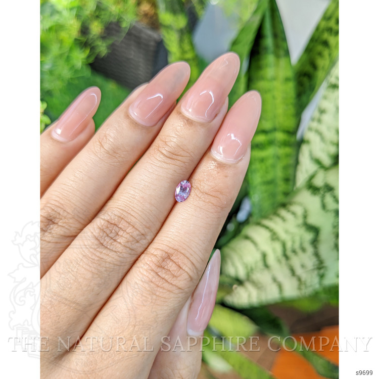 0.50 Ct. Pink Sapphire from Ceylon (Sri Lanka)