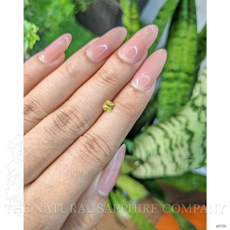 0.51 Ct. Yellow Sapphire from Ceylon (Sri Lanka)