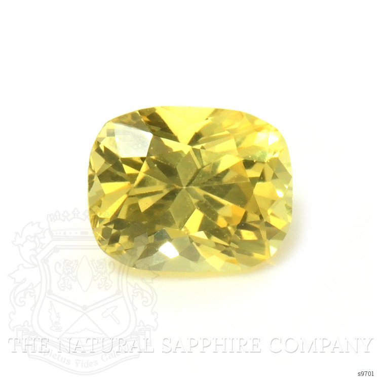 0.58 Ct. Yellow Sapphire from Ceylon (Sri Lanka)