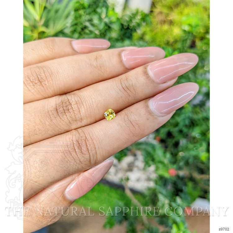 0.38 Ct. Yellow Sapphire from Ceylon (Sri Lanka)