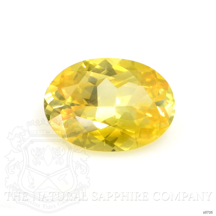 0.82 Ct. Yellow Sapphire from Ceylon (Sri Lanka)