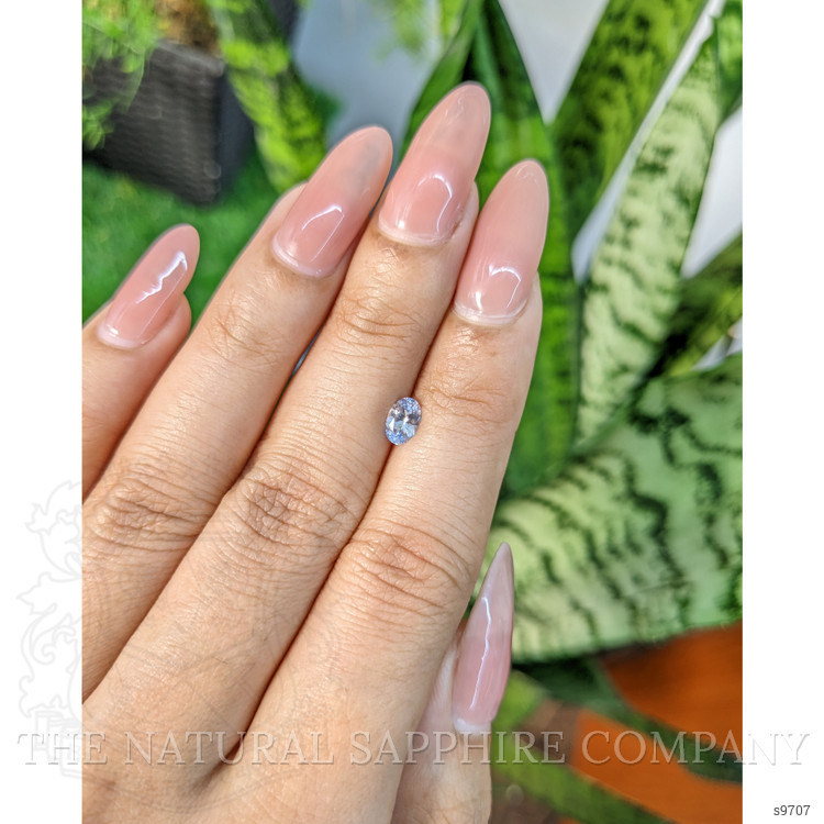 0.51 Ct. Blue Sapphire from Ceylon (Sri Lanka)