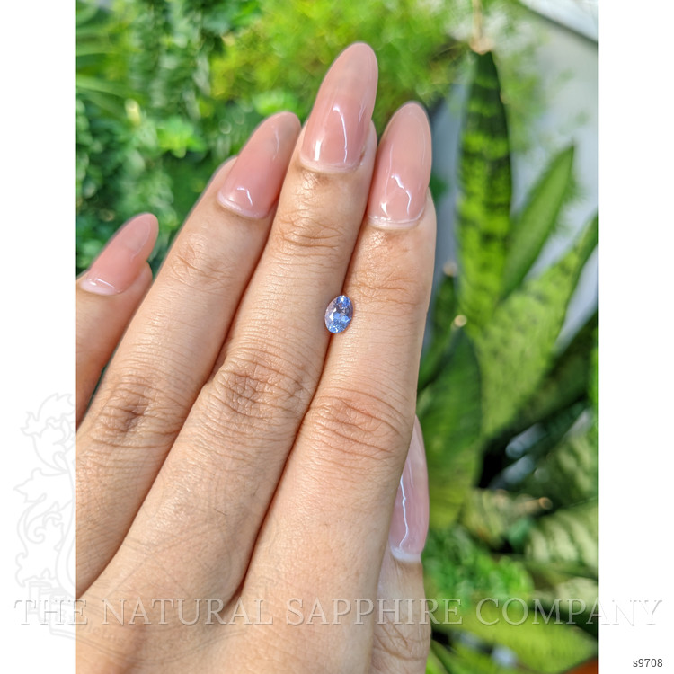 0.54 Ct. Blue Sapphire from Ceylon (Sri Lanka)