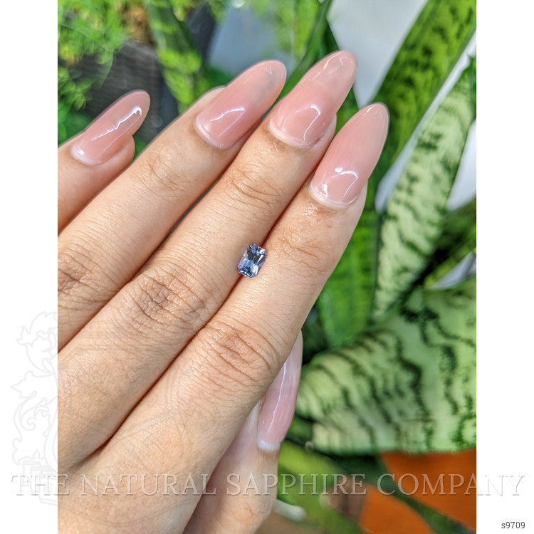 0.64 Ct. Blue Sapphire from Ceylon (Sri Lanka)