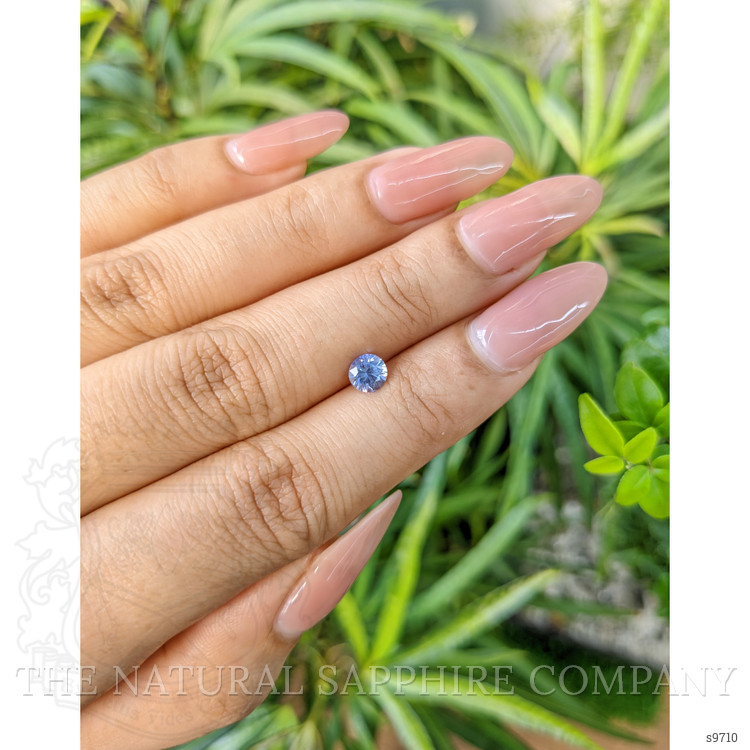0.63 Ct. Blue Sapphire from Ceylon (Sri Lanka)