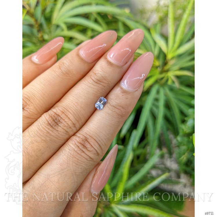 0.57 Ct. Blue Sapphire from Ceylon (Sri Lanka)