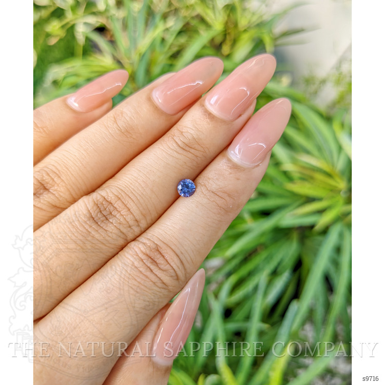 0.41 Ct. Blue Sapphire from Ceylon (Sri Lanka)