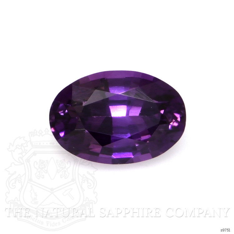 0.51 Ct. Purple Sapphire from Ceylon (Sri Lanka)