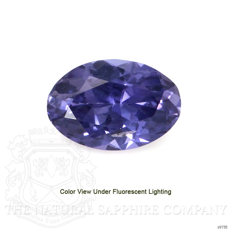 0.49 Ct. Color Change Sapphire from Ceylon (Sri Lanka)