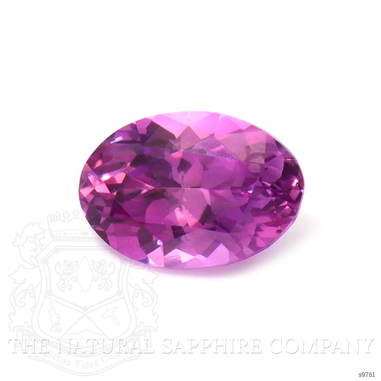 0.58 Ct. Purplish Pink Sapphire from Ceylon (Sri Lanka)