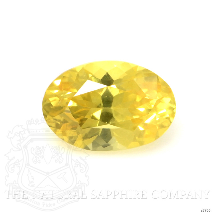 0.96 Ct. Yellow Sapphire from Ceylon (Sri Lanka)