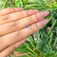 0.50 Ct. Blue Sapphire from Ceylon (Sri Lanka) Life Style