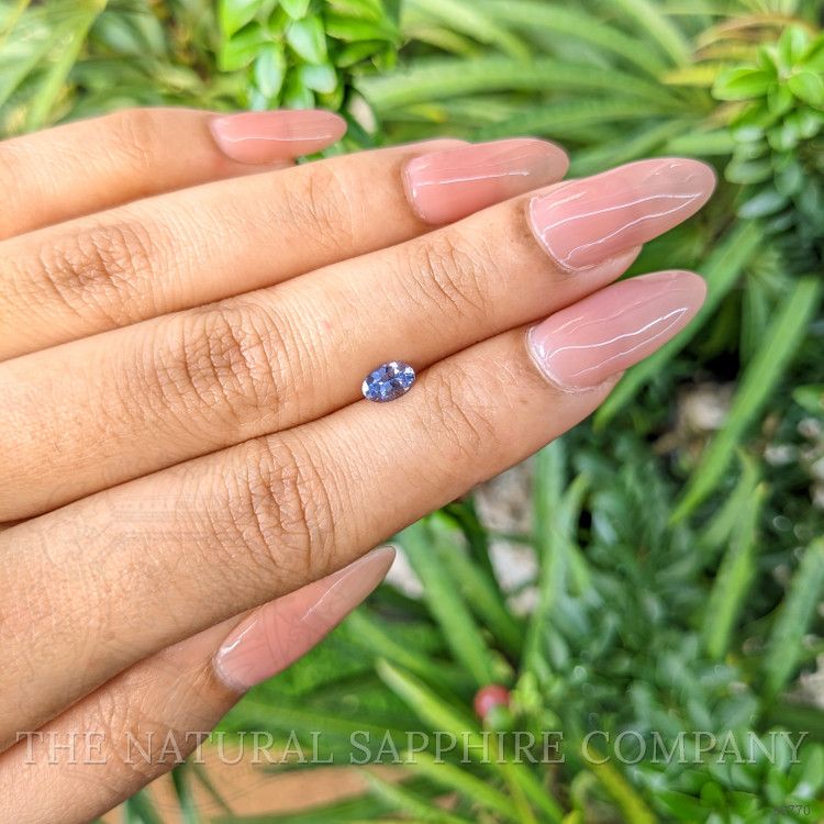 0.50 Ct. Blue Sapphire from Ceylon (Sri Lanka)