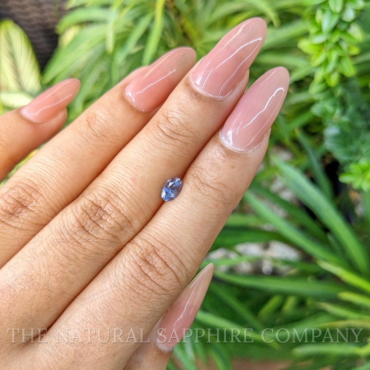 0.50 Ct. Blue Sapphire from Ceylon (Sri Lanka)