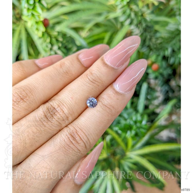 0.68 Ct. Blue Sapphire from Ceylon (Sri Lanka)