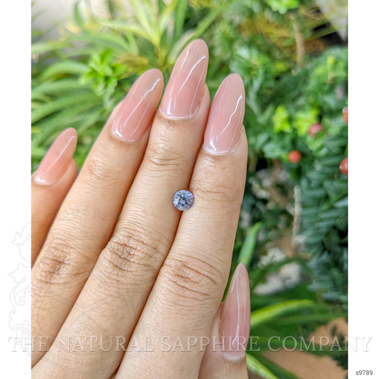0.68 Ct. Blue Sapphire from Ceylon (Sri Lanka)