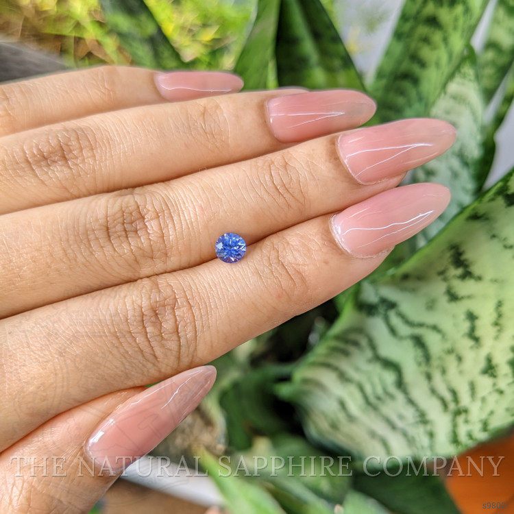 0.69 Ct. Blue Sapphire from Ceylon (Sri Lanka)