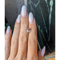 2.57 Ct. Peach Sapphire from Ceylon (Sri Lanka) Life Style
