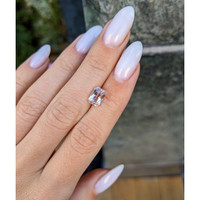 2.57 Ct. Peach Sapphire from Ceylon (Sri Lanka) Life Style