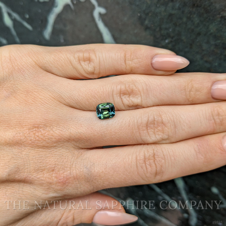 2.19 Ct. Green Sapphire from Ceylon (Sri Lanka)