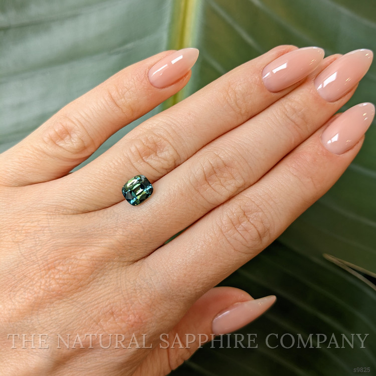 2.19 Ct. Green Sapphire from Ceylon (Sri Lanka)
