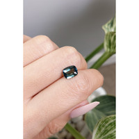 2.09 Ct. Bluish Green Sapphire from Ceylon (Sri Lanka) Life Style