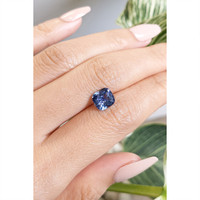 2.57 Ct. Blue Sapphire from Ceylon (Sri Lanka) Life Style