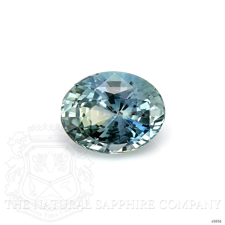 1.99 Ct. Greenish Blue Sapphire from Ceylon (Sri Lanka)
