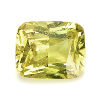 2.67 Ct. Greenish Yellow Sapphire from Ceylon (Sri Lanka) Video