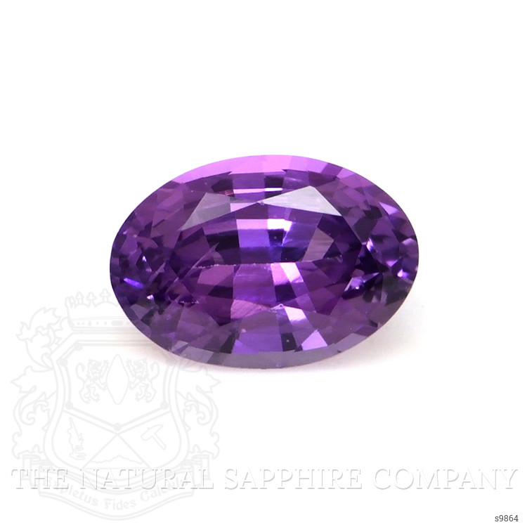 0.58 Ct. Purple Sapphire from Ceylon (Sri Lanka)