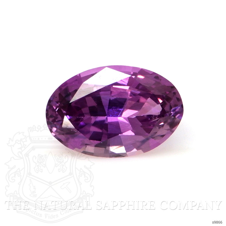 0.51 Ct. Pinkish Purple Sapphire from Ceylon (Sri Lanka)