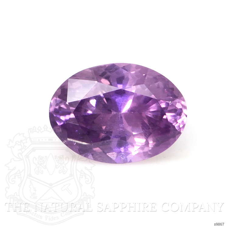 0.82 Ct. Pinkish Purple Sapphire from Ceylon (Sri Lanka)