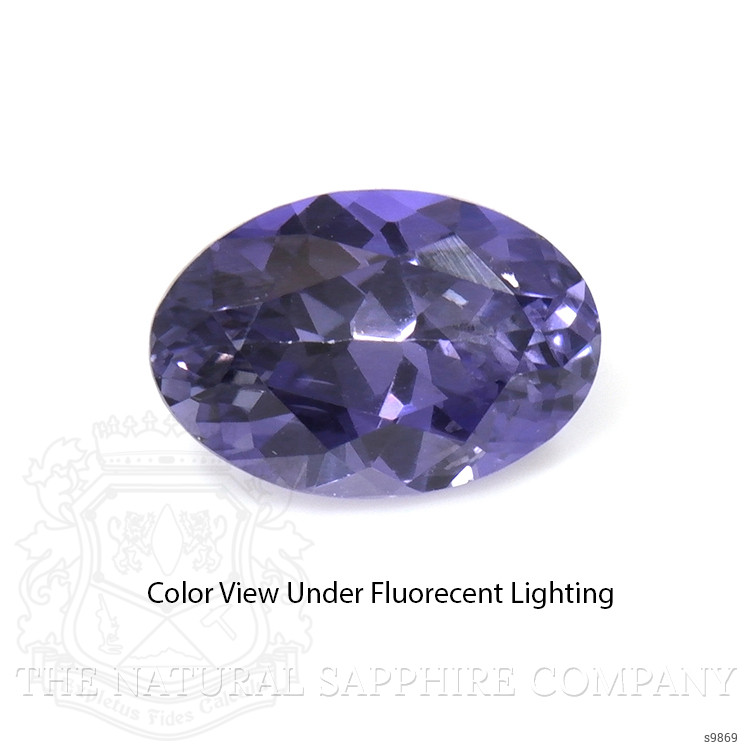 0.54 Ct. Color Change Sapphire from Ceylon (Sri Lanka)