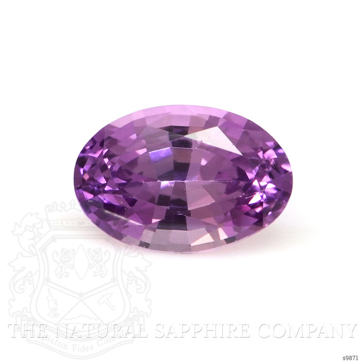 0.61 Ct. Pinkish Purple Sapphire from Ceylon (Sri Lanka)