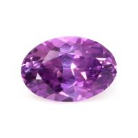 0.55 Ct. Pinkish Purple Sapphire from Ceylon (Sri Lanka) Video